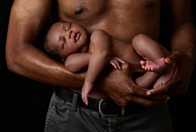 Bebe et papa